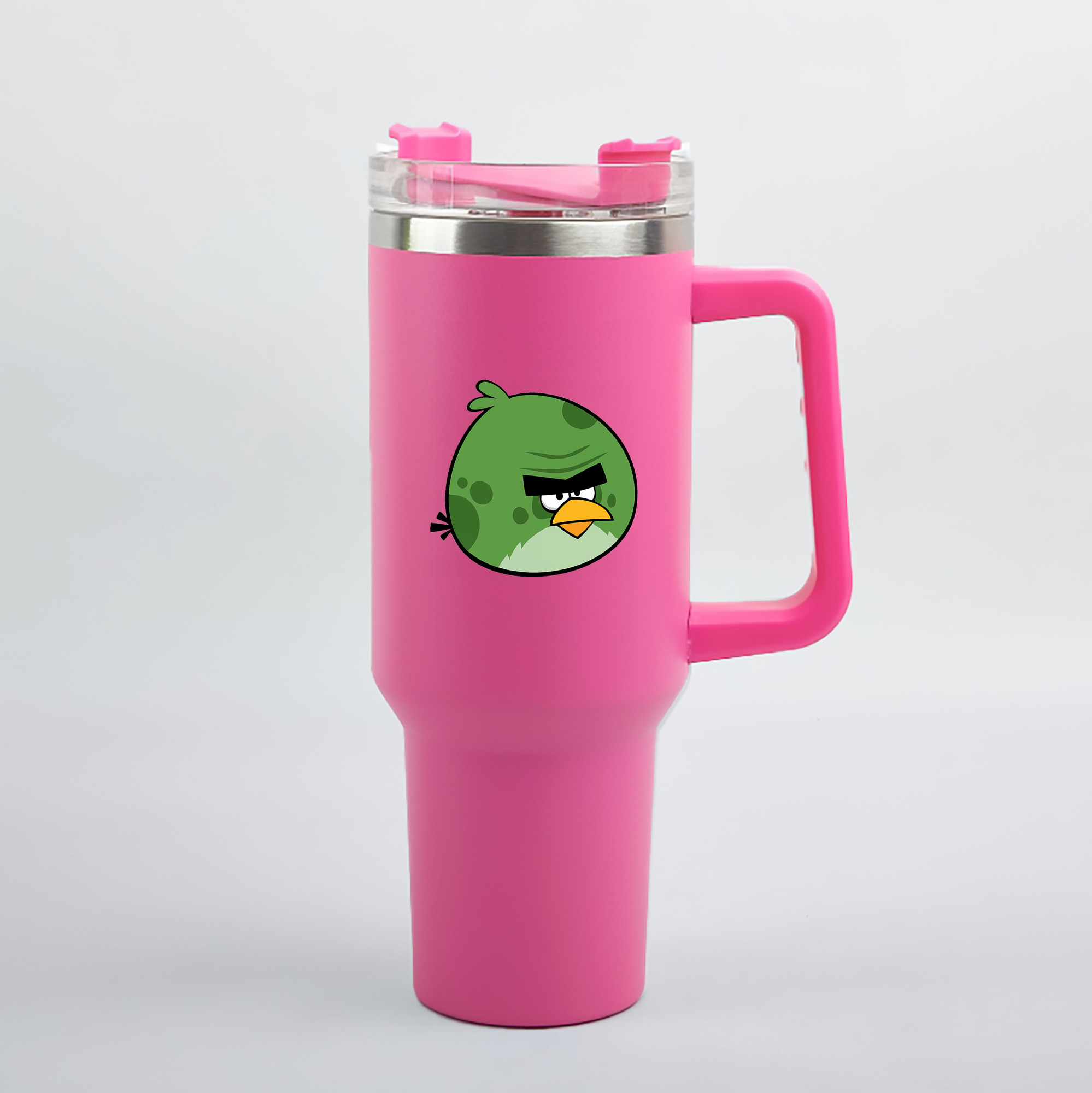 （画像用） Angry Birds アングリーバード 1200mL車用タンブラー（カラープリント）